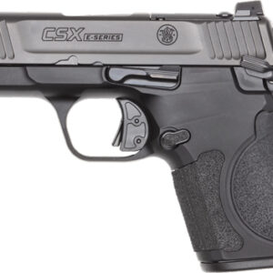 S&W CSX MICRO-COMP E-SERIES - 3.1" 9MM SAFETY 2-10RD MAGS BL