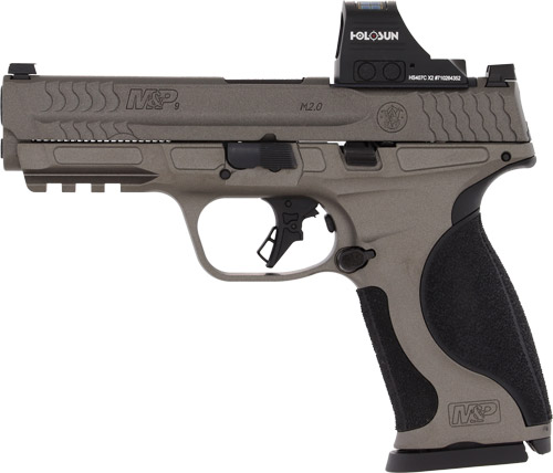 S&W M&P9 M2.0 METAL 9MM 4.25" - 17-SHOT TUNGSTEN GRY w/ HS407C - Image 2