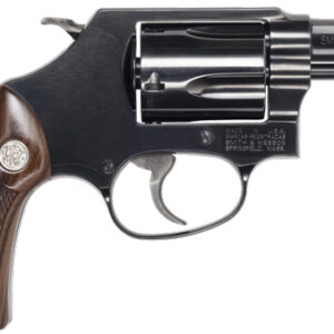 S&W 36 CLASSIC 38SPL+P 1.875" - FS BLUED CHECKERED WOOD NO LOK