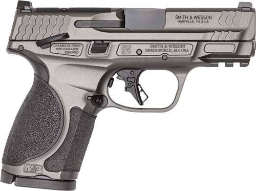 S&W M&P9 M2.0 METAL COMPACT - 3.6" 9MM 15-RD SAFETY GREY