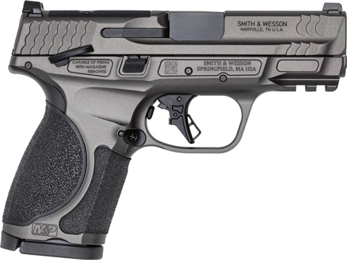 S&W M&P9 M2.0 METAL COMPACT - 3.6" 9MM 15-RD SAFETY GREY - Image 2