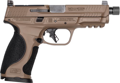 S&W M&P9 M2.0 METAL 9MM 4.625" - 17-SH OR THREADED BBL FDE - Image 2
