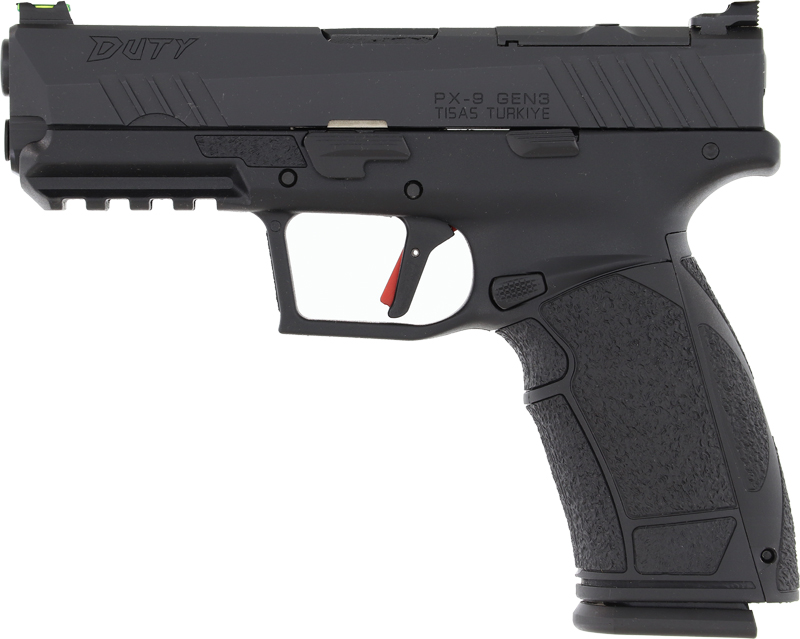 TISAS PX-9D 9MM PISTOL - 4.1" BBL OPTIC RDY 20RD BLACK - Image 2