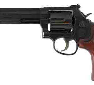 S&W 586 CLASSIC 357MAG 6" AS - 6-SHOT BLUED WOOD