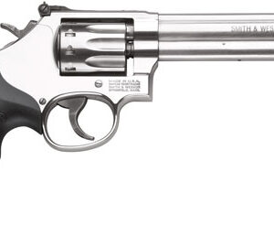 S&W 617 22LR 6" AS 10-SHOT - STAINLESS STEEL RUBBER