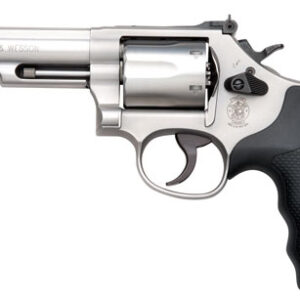 S&W 66 357 MAG 4.25" ADJ - 6-SHOT STAINLESS RUBBER