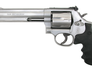 S&W 686PLUS 357 6" AS 7-SHOT - STAINLESS STEEL RUBBER