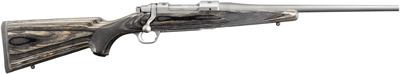 RUGER M77 HAWKEYE COMPACT - 7MM-08 MATTE S/S BLACKLAMINATE