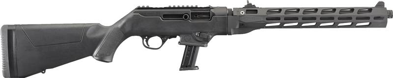 RUGER PC CARBINE 9MM 10-SHOT - FLUTED&THREDED BBL FREE FLOATI
