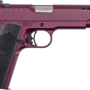 AUTO-ORDNANCE 1911A1 45ACP SS - BLACK CHERRY G10 GRIPS