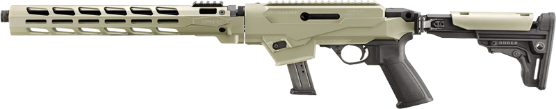 RUGER PC CARBINE 9MM 17-SHOT - DESERT VERDE CERAKOTE THREADED - Image 2