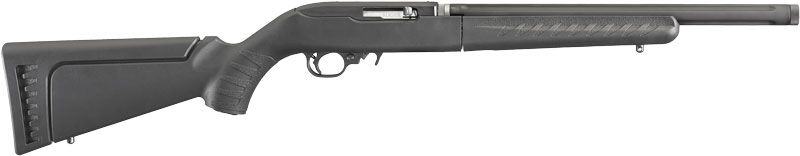 RUGER 10/22 TAKEDOWN 22LR - THREADED FLUTED BBL BLUED SYN