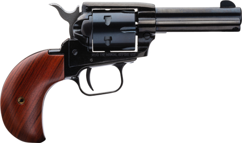 HERITAGE 22LR/WMR COMBO 3.5" - BLUED BIRDSHEAD COCOBOLO GRIPS - Image 2