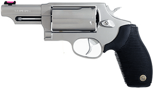 TAURUS JUDGE 45LC/410 2.5" - 3" FS 5-SHOT STAINLESS RUBBER