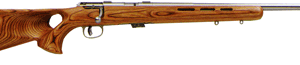 SAVAGE MARK II-BTVS 22LR 21" - HB ACCU TRIG SS/BRN LAM T-HOLE