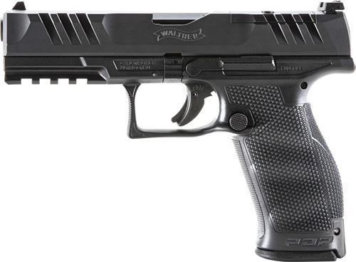 WALTHER PDP OR 9MM 4.5" - 18-SHOT BLACK POLYMER FRAME