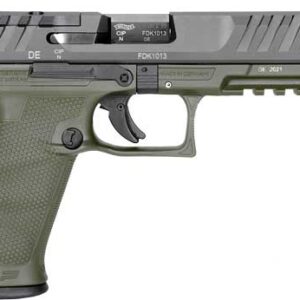 WALTHER PDP OR 9MM 4.5" - 18-SHOT GREEN POLYMER FRAME