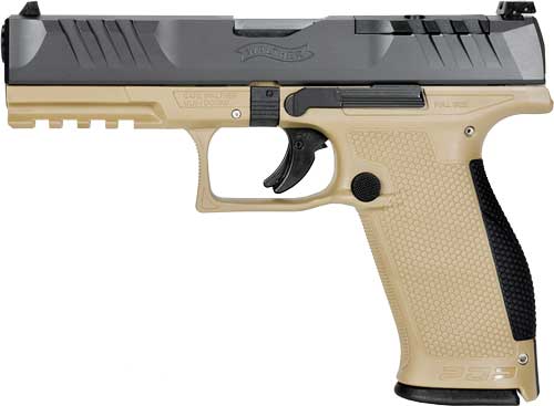 WALTHER PDP OR 9MM 4.5" - 18-SHOT TAN POLYMER FRAME - Image 2