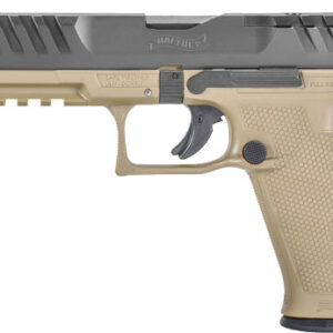 WALTHER PDP OR 9MM 5" - 18-SHOT TAN POLYMER FRAME