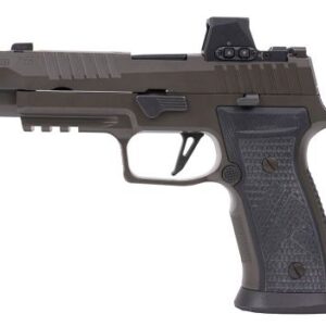 SIG P320 AXG LEGION 9MM 3.9" - COMP ROMEO-X PRO (3)10RD GREY