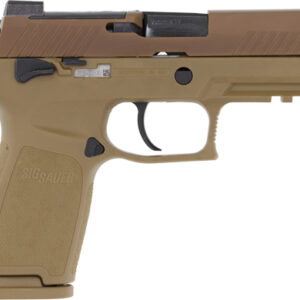 SIG P320 M18 9MM 3.9" NITE SGT - OR (3)10RD COYOTE CA COMPLIANT