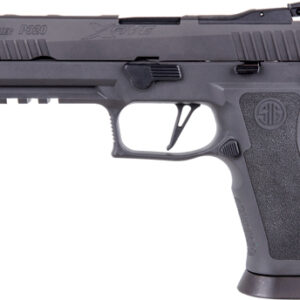 SIG P320 XFIVE LEGION 5" ADJ - SIGHT (3)17RD TXG GRIP/GRAY