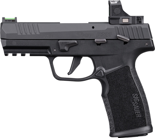 SIG P322 22LR 4" ROMEO-RS - COMPACT (2)20RD POLYMER/BLACK