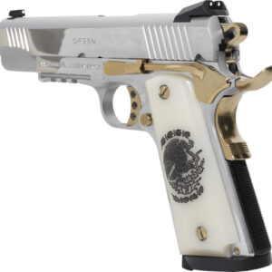 GIRSAN MC1911S LIBERADORE II - 9MM 10RD CHROME GOLD ENGRAVED