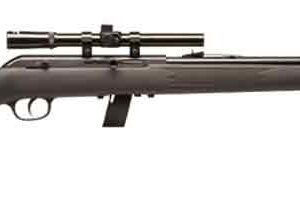 SAVAGE 64FXP 22LR 21" BBL - BLUED/BLACK SYN W/4X15 SCOPE