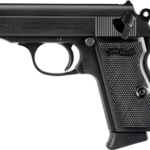 WALTHER PPK/S 32ACP BLACK FS - 7-RD. BLACK SYNTHETIC GRIPS