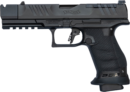 WALTHER PDP PRO-X PPM COMPACT - 9MM 4.6" 10-SHOT BLACK FRAME