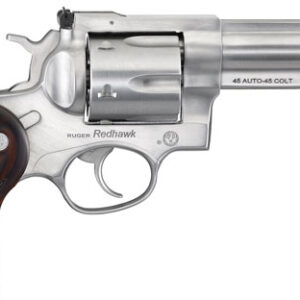 RUGER REDHAWK 45ACP 4.2" - STAINLESS WOOD ADJUSTABE