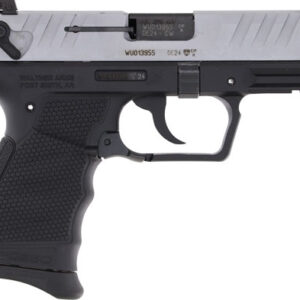 WALTHER PD380 380ACP 3.7" FS - 9RD SILVER SLIDE BLACK FRAME