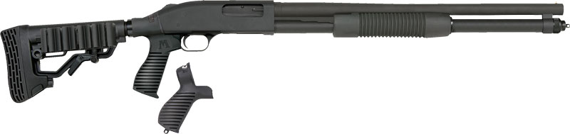 MOSSBERG 590 TACTICAL 12GA 3" - 9RD 20" ADJ STOCK BLUED/SYN