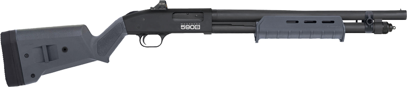 MOSSBERG 590S MAGPUL 12GA 9RD - 18.5" 3" MATTE SYN W/HS407K