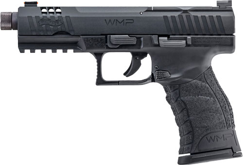 WALTHER WMP SD OR 22WMR 4.9" - 10-SHOT BLACK POLYMER