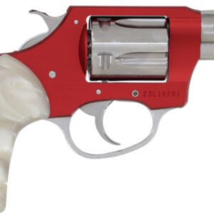 CHARTER ARMS CHIC LADY 38SPL - 2" RED FR/SS BBL PEARLITE GRIP