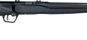 SAVAGE B22F MAGNUM 22WMR 21" - SPORTER BBL ACU-TGR BLACK SYN