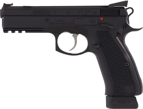 CZ CUSTOM SP-01 SHADOW 9MM FS - 19-SHOT BLACK POLYCOTE FINISH - Image 2