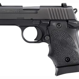 SIG P938 BRG 9MM 3" SAO - SIGLITE (1)7RD RUBBER/BLACK