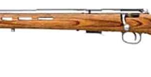 SAVAGE 93R17-BTVLSS 17HMR LH - 21"HB ACU-TGR SS/BR LAM T-HOLE