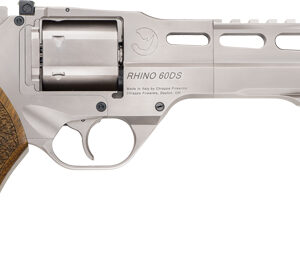 CHIAPPA RHINO 60SA 357MAG - 6" ADJ. SIGHT NICKEL/WALNUT