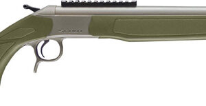 CVA SCOUT TD V3 360 BH 20" - STAINLESS/OD GREEN SYNTHETIC
