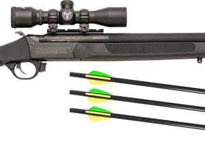 TRADITIONS CRACKSHOT XBR 22LR - W/ARROW LAUNCHING UPPER BLACK