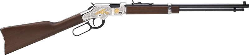 HENRY H4 2ND AMENDMENT TRIBUTE - 22S/L/LR 20" OCTAGON ENGRAVED