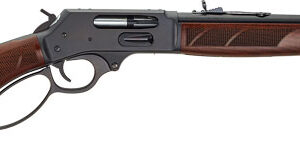 HENRY STEEL SIDE GATE 45/70 - 18.43" BLUED WALNUT LL