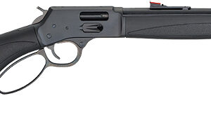 HENRY H12 X MODEL LEVER 44MAG - 17.4" TB BLUED BLACK SYN.