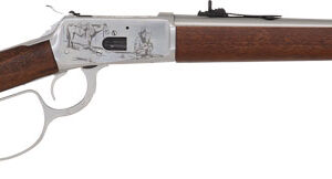 HERITAGE R92 38/357 LEVER - 16" BBL STAINLESS HARDWOOD