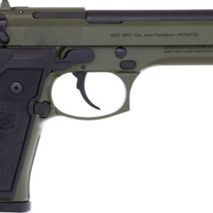BERETTA 92FS 9MM 4.9" 10RD - OD GREEN