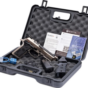 BERETTA 92X PERFORMANCE CARRY - 9MM 4.9" 15RD SS OPTIC CUT